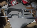Speedometer Radio Dash Bezel Fits 00-02 Chevy Silverado 1500 Oem Black/gray. Fixed Price $75.00.