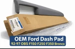 Oem Ford Dash Pad 92-97 F150 F250 F350 Bronco Nos New In Box Gray. Fixed Price $800.00.