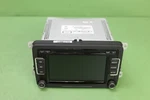 14-17 Vw Jetta Beetle Am Fm 6 Disc Cd MP3 Media Satellite Display 1K0035188H Oem. Fixed Price $101.99.