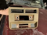 Oem Cadillac Rwd Dash Radio Bezel Trim Without Vents Light Tan 1977-89. Fixed Price $119.99.