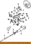 Gm Oem 92-93 Achieva Steering Column Assembly-lock Housing Bolt 26028106. Fixed Price $19.31.