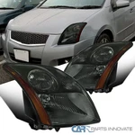 Fits 2007-2009 Nissan Sentra Smoke Headlights Lamps Assembly Left+right. Fixed Price $107.95.