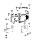 Genuine Mopar Steering Column Opening Cover 6AA94TX7AC. Fixed Price $116.50.