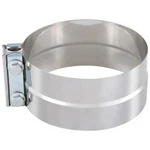 Stainless Steel 5 Inch Formed Exhaust Clamp. Fixed Price $30.00.