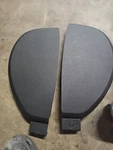 07-13 Yukon Tahoe Pair Dash End Cap Fuse Cover Door Ebony Black. Fixed Price $16.62.