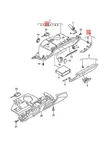Audi A8 S8 Quattro 4H2 4H8 4HC 4HL Cover Black 4H1857996A25D Original. Fixed Price $99.78.