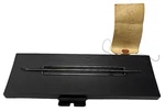 New Old Stock Radio Delete Bezel For 1967-68 Plymouth Models Mopar #2820105. Fixed Price $135.00.
