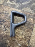 1982-92 Camaro Firebird Trans Medium Dk Grey Seat Belt Guide Loop Rh Oem Gm. Fixed Price $35.00.
