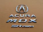 07 08 09 10 11 12 Acura Mdx Sh-awd Rear Gate Emblem Logo Badge Sign A48135. Fixed Price $60.00.