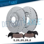 Front Drilled Slotted Brake Rotors Pads For Cruze Verano Volt Orlando. Fixed Price $117.82.