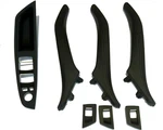 Bmw F10 5 Series Inner Door Handle Trim Set Black Leather Closing Shell Oem. Fixed Price $208.98.