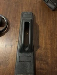 88-91 Crx Brake Parking Console Cover Used Oem Honda Black (small Crack). Fixed Price $45.00.