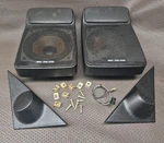 Bmw E30 Schwarz Premium Sound Speakers Tweeters Front Rear 318IS 325E 325IS M3. Fixed Price $310.00.