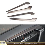 4PCS Wood Pattern Abs Interior Door Panel Strip Trims For Toyota RAV4 2019-2025. Fixed Price $33.19.