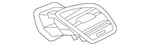 Genuine Audi Air Outlet Vent 4G8-820-902-C-6PS. Fixed Price $221.24.