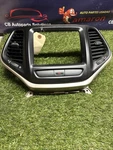 14-17 Jeep Cherokee Dash Radio Bezel Panel Complete P1WG521S5AD P68160143AA Oem. Fixed Price $105.50.