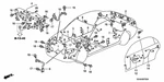 Genuine Honda Wire Harness Instrument 32117-SDA-A33. Fixed Price $262.10.