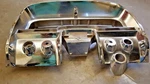1955 Cadillac Speedometer Cluster Bezel Part No 1582735. Fixed Price $175.00.