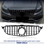 Glossy Black Upper Grill For Mercedes Benz C-class W205 19-21 Without 360 Camera. Fixed Price $57.72.