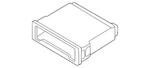 Genuine Mazda Instrument Panel Storage Compartment B02A-66-9M0A. Fixed Price $20.43.