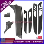 Carbon Fiber Door & Dash Panel Trim Cover Abs Fits Mercedes Gle W166 Gls X166 Us. Fixed Price $81.89.