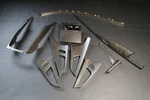 Audi A7 4G Facelift Decorative Trims Strips Agate Grey Birch Natural Wood Interior. Fixed Price $1032.30.