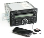 Nissan Versa 2007-09 Radio Am Fm 6 Disc MP3 Cd W Aux Input 28185EM33A Face CY05E. Fixed Price $212.50.