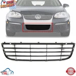 New Front Bumper Grille Textured Black For 2005-2010 Volkswagen Jetta VW1036106. Fixed Price $28.22.