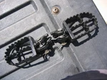 02 03 04 05 06 07 Honda CR125 CR250 Torc Racing 2.5'' Wide R&l Foot Pegs Nice. Fixed Price $23.99.