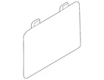 Genuine Volkswagen Trim Cover 5C7-857-506-A-82V. Fixed Price $56.28.