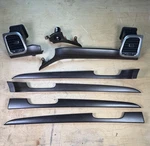 11-21 Jeep Grand Cherokee Woodgrain Dash Trim Bezel Set W/vents Oem. Fixed Price $246.99.