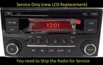 Service Only Lcd (new) Replacement For Nissan Sentra, Versa (28185-9MC1A)2014. Fixed Price $100.00.