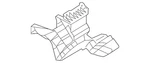 Genuine Audi Instrument Panel Mounting Bracket 80B-880-482. Fixed Price $42.47.