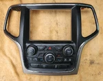 2014 2015 Jeep Grand Cherokee 8.4" Radio Bezel Climate Control 56054382AF Notes. Fixed Price $124.99.