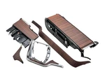 2021-2025 Volvo S60 Wood Dash Trim With Cup Holder Set Of. Fixed Price $180.00.