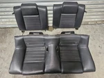 06 Ford Mustang Gt Coupe Used Rear Lower Upper Leather Black Seats 3 Piece Set. Fixed Price $845.49.