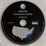 2004 2005 2006 Volkswagen Phaeton Navigation Map Cover Fl Sc +partial Nc. Fixed Price $68.00.