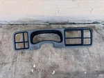 99-02 Gmc Chevy Yukon Tahoe Suburban Sierra Silverado Dash Bezel Oem Pewter. Fixed Price $14.99.