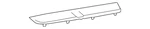 Genuine Toyota Dashboard Air Vent Trim 55981-AQ010. Fixed Price $98.89.