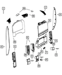 Genuine Mopar Instrument Cluster Bezel 5MY13DX9AA. Fixed Price $99.33.