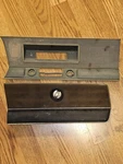 1972-1976 Mopar Body Woodgrain Radio Dash Bezel & Glovebox Door Panel Trim. Fixed Price $150.00.