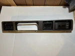 1986-1989 Lincoln Mark Vii Lsc Blk/grey Dash Cluster Vent Trim Bezel Panel Light. Fixed Price $130.00.