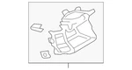 Genuine Mitsubishi Holder 8010A472XA. Fixed Price $240.24.