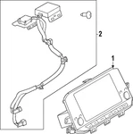 Genuine Nissan Gps Navigation System 25915-6GR0A. Fixed Price $2570.76.