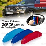 Performance Slats Kidney Grille 3 Color Cover Clips Bmw X6 G06 2020-2024. Fixed Price $18.95.