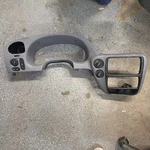 02-09 Chevy Trailblazer Cluster Radio Dash Bezel Trim Panel Dark Gray 10355823. Fixed Price $89.99.
