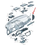 Volkswagen Tiguan AD1 Left Dash Cover Lhd 5NN858217RM5 New Stock Oem. Fixed Price $35.95.