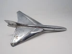 1954 Ford Jet Airplane Hood Ornament Crestline Customline Mainline Oem. Fixed Price $54.99.