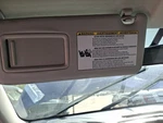 2015 Toyota RAV4 Driver Left Sun Visor Gray Illuminated Used 268-10750BL. Fixed Price $80.70.