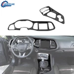 For Dodge Challenger 2015-23 Dash Gear Shift Panel Cover Bezel Trim Carbon Fiber. Fixed Price $88.99.